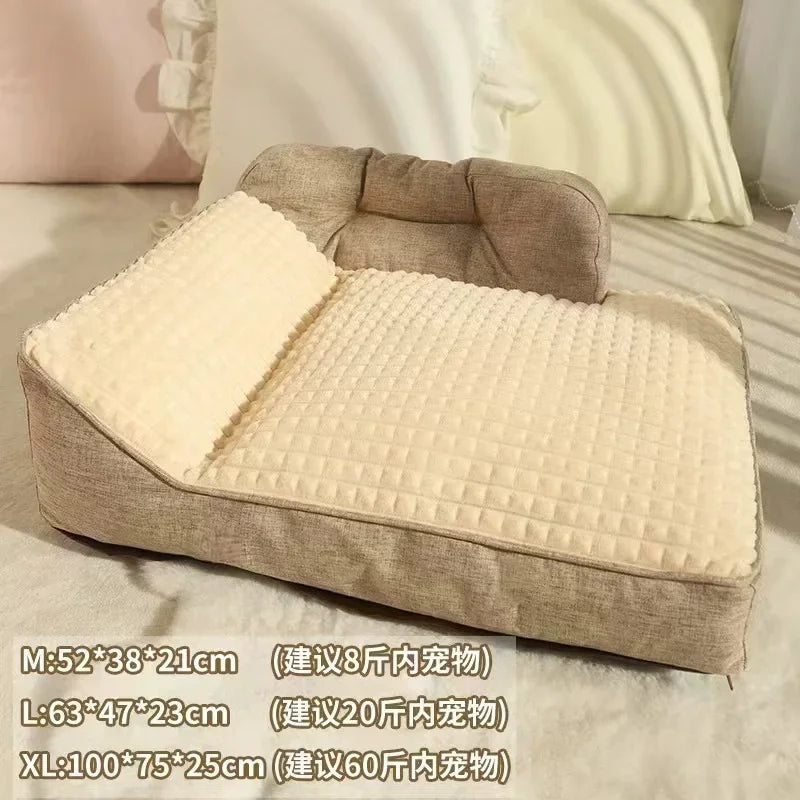 NONECN Heated Dog Sofa Bed