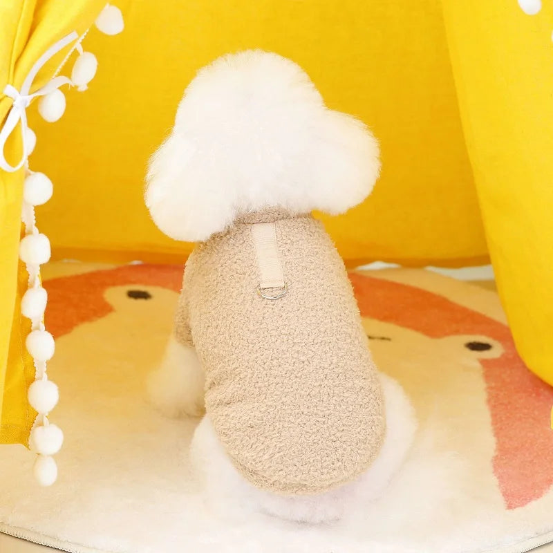 Fleece Dog Hoodie Sweater For Small And Medium Dogs