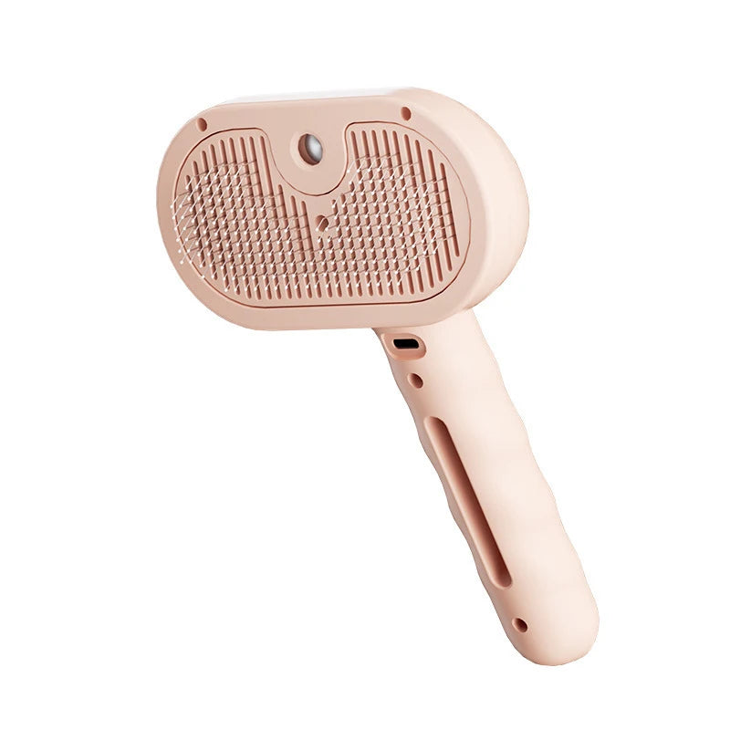 YTYIN Dog Comb With Steam Massage Brush And Spray For Pets