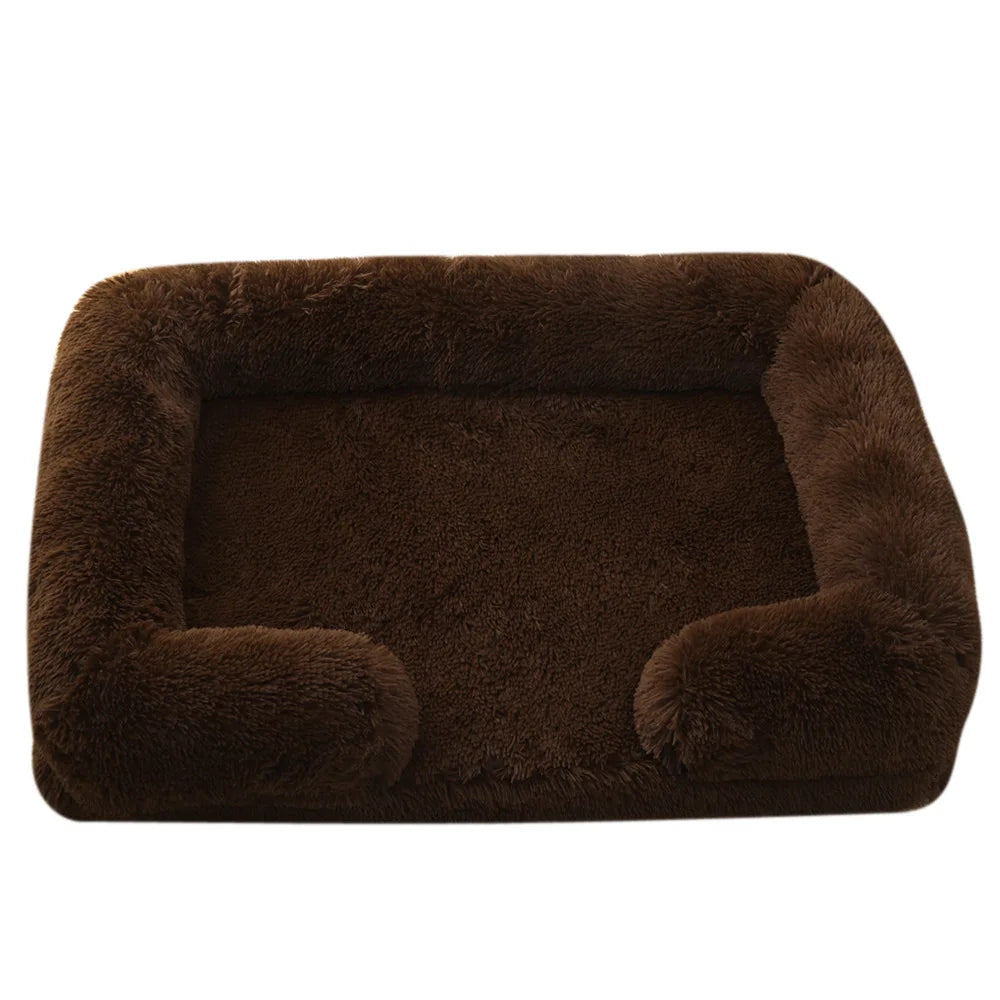 NONECN Half Surround Full Filling Dog Bed