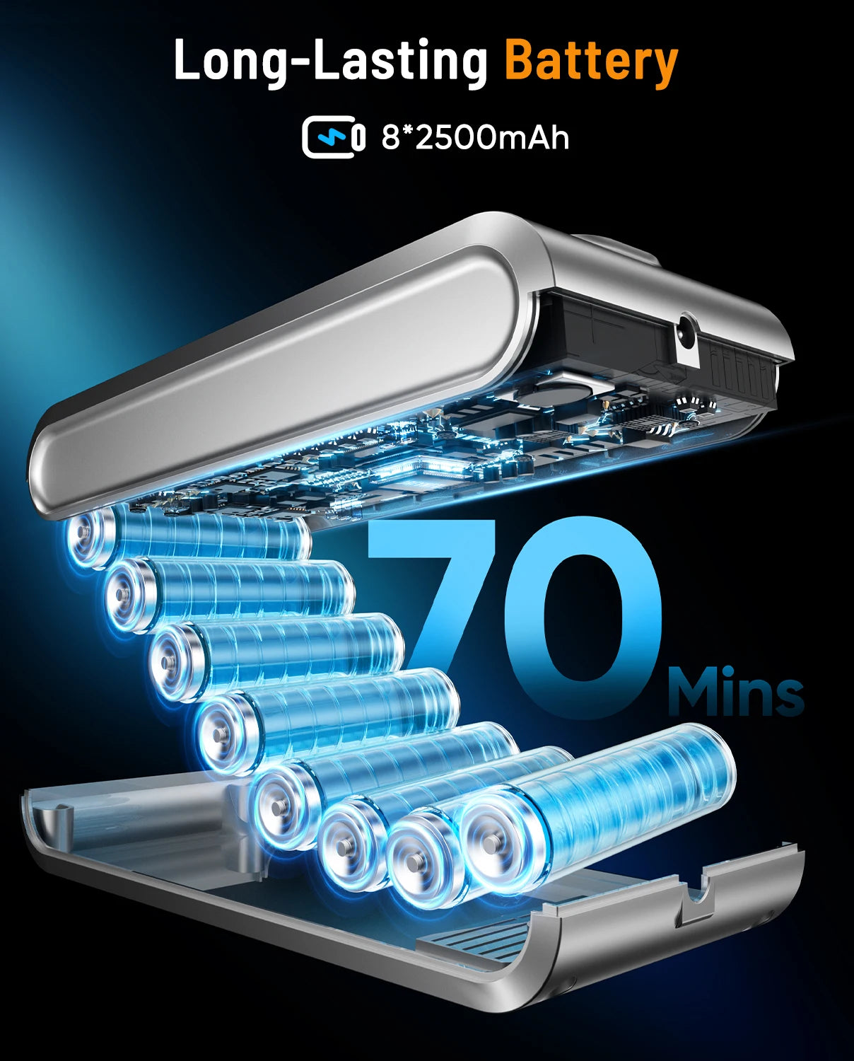 VAKERR X15 Pro 650W Cordless Vacuum Cleaner 65KPa Suction