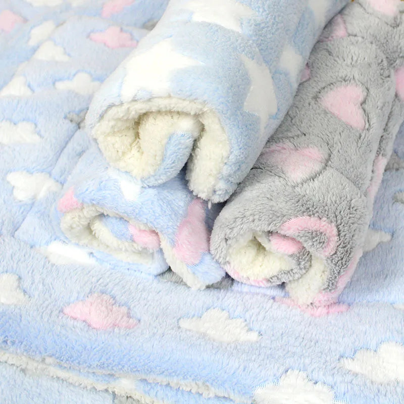 Soft Plush Cat Bed Mats For Cats And Dogs Warm Pet Pad