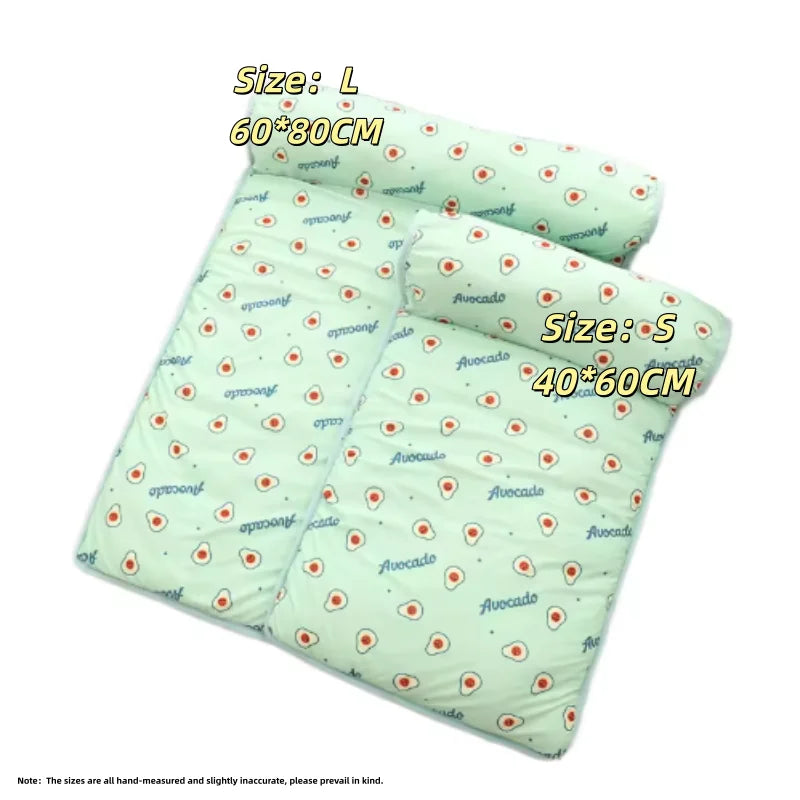 NONECN Cooling Dog Mat Breathable Pet Bed Washable For Pets