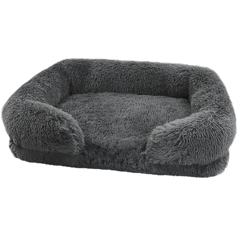 NONECN Thickened Orthopedic Dog Bed With Washable Plush Cover
