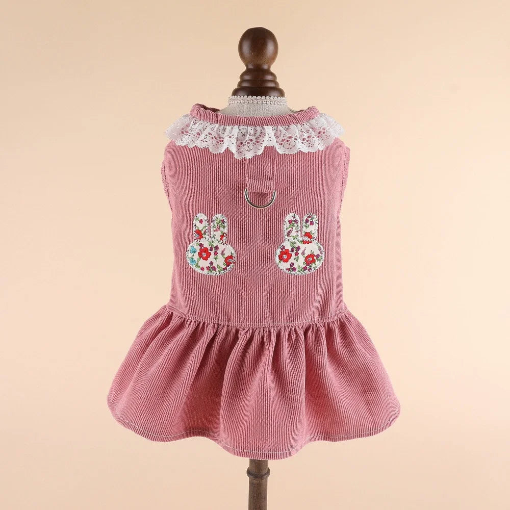 CAIBANCN Pet Dog Dress Cat Princess Wedding Outfit