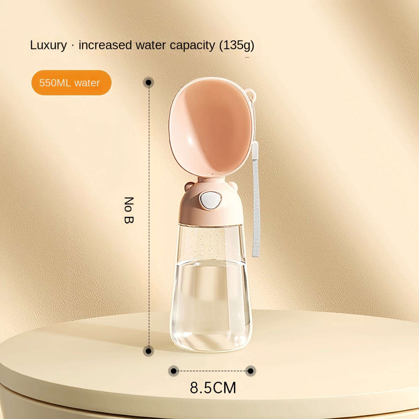 Portable Dog Water Bowl With Food Dispenser For Travel Pets