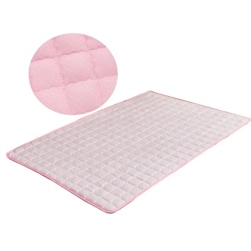Pet Cooling Mat For Dogs And Cats Moistureproof Ice Silk