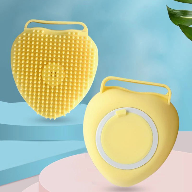 Silicone Pet Massage Gloves For Bathing Dogs And Cats
