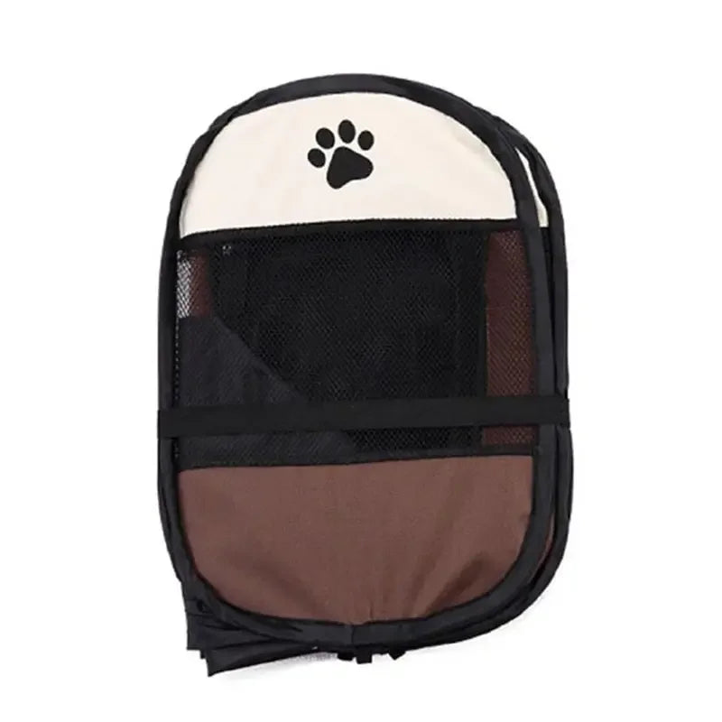 Portable Foldable Pet Tent Kennel Octagonal Shelter For Outdoor Use