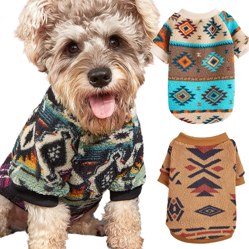 Woolen Sweater for Small Dogs Spring Autumn Puppy Pullover