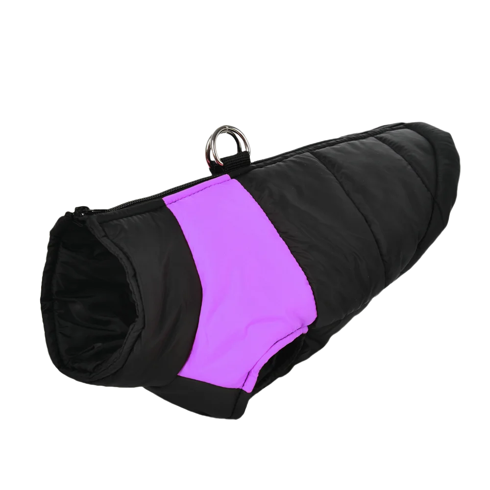 Waterproof Winter Dog Vest For Small Dogs With D Ring