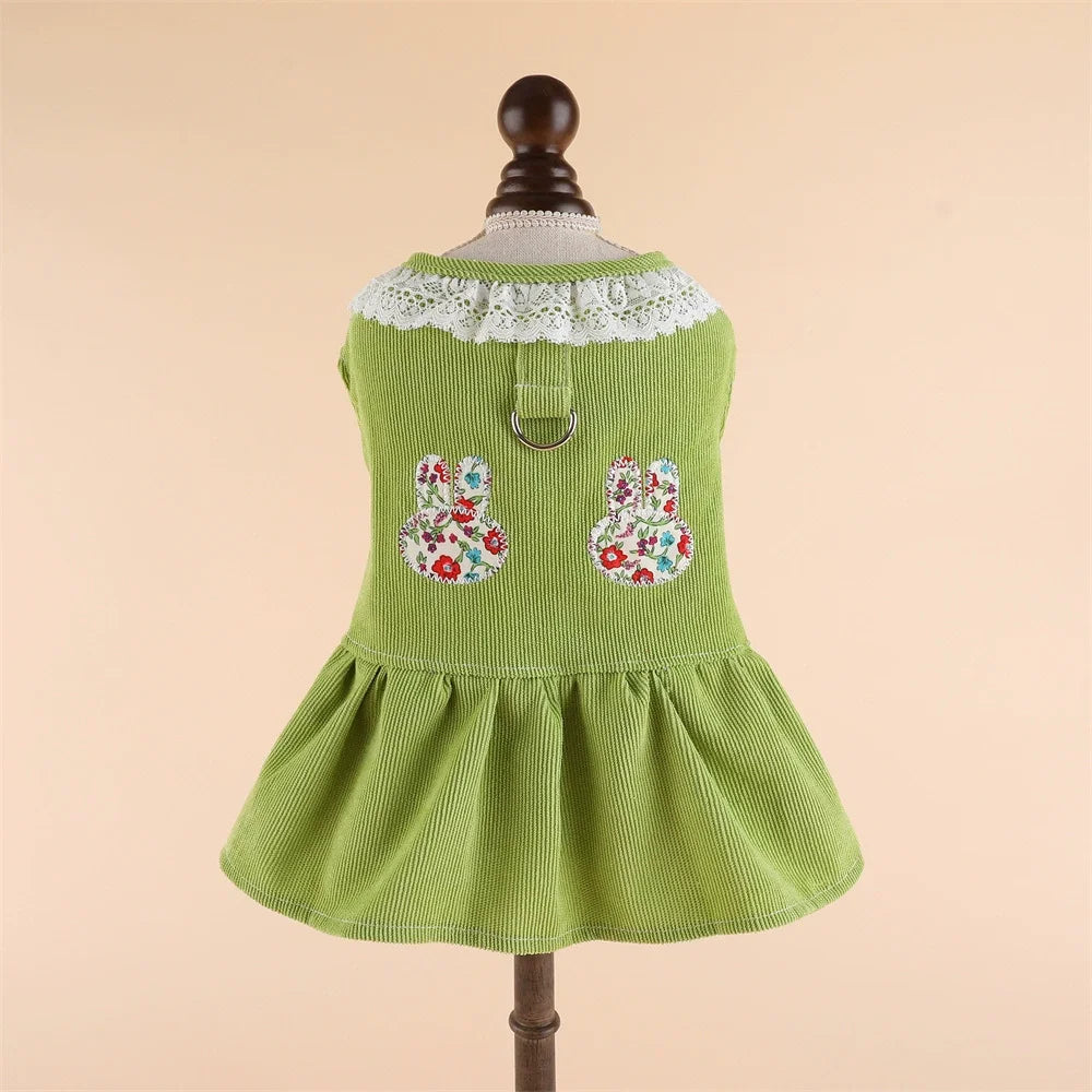 CAIBANCN Pet Dog Dress Cat Princess Wedding Outfit