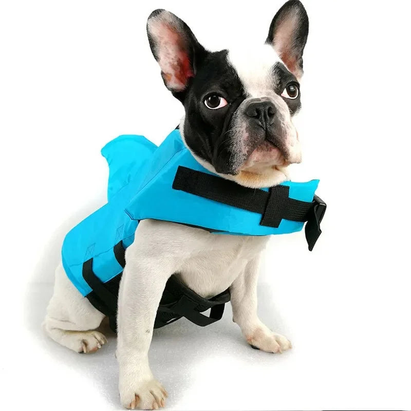 Dog Life Vest Adjustable Buoyant Jacket For Water Safety