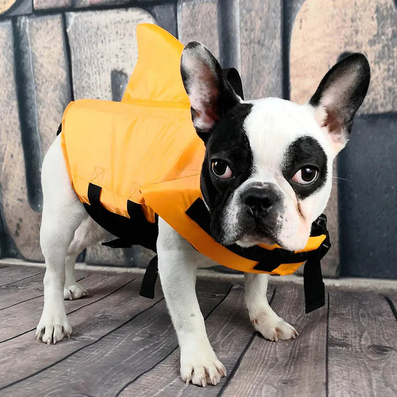 Dog Life Vest Adjustable Buoyant Jacket For Water Safety