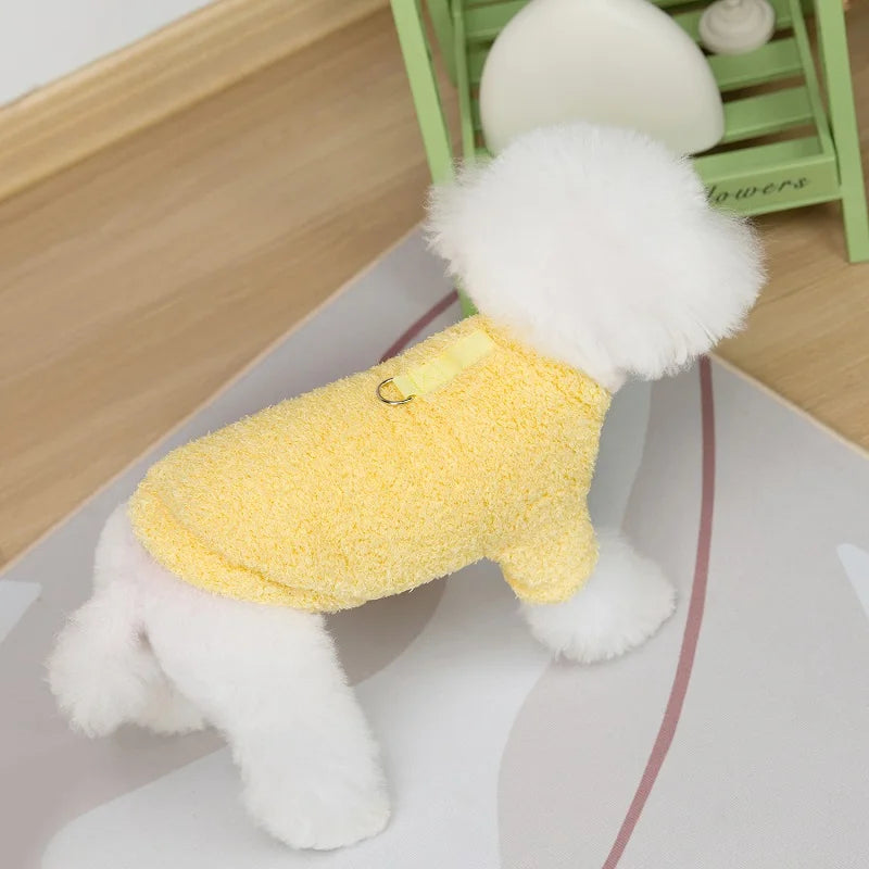 Fleece Dog Hoodie Sweater For Small And Medium Dogs