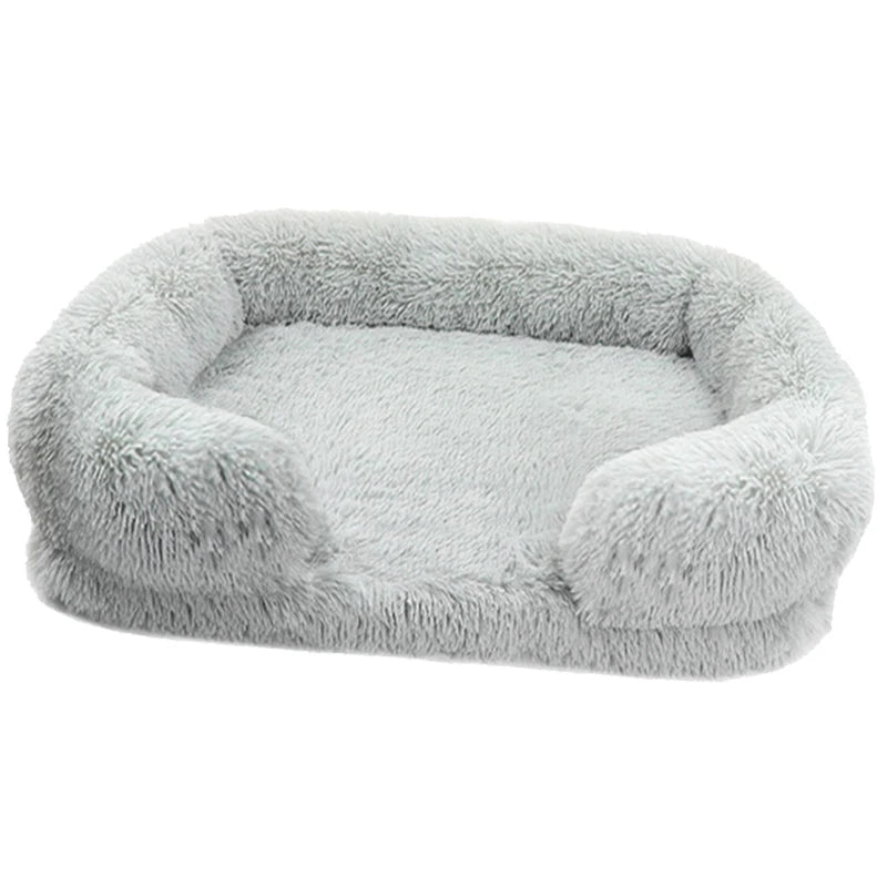 NONECN Thickened Orthopedic Dog Bed With Washable Plush Cover