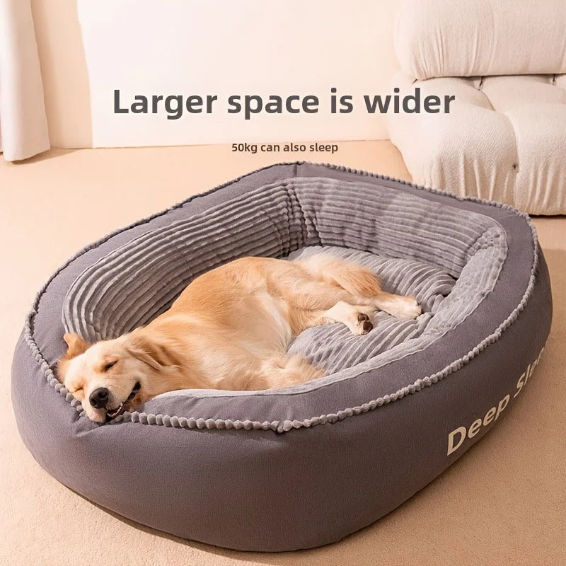 Donut Round Pet Bed For Dogs And Cats Washable Cushion