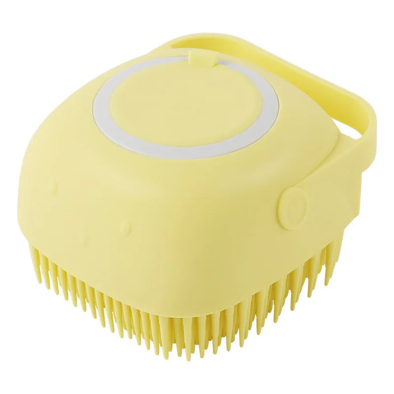 Silicone Pet Massage Gloves For Bathing Dogs And Cats