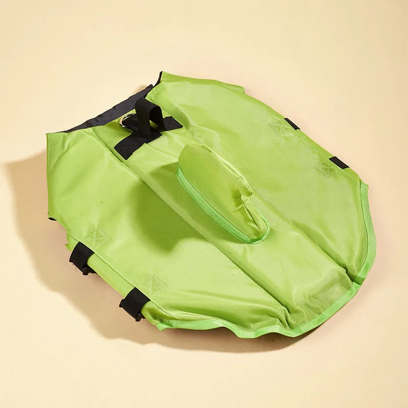 Dog Life Vest Adjustable Buoyant Jacket For Water Safety