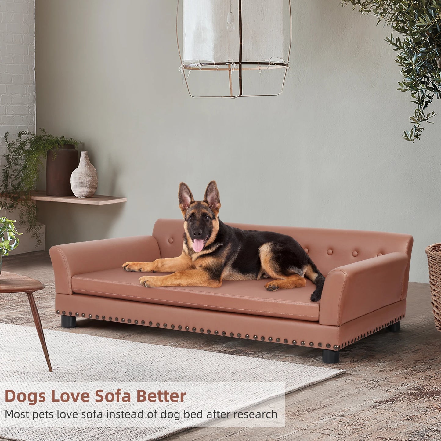BingoPaw Waterproof Sofa Type Dog Bed With Removable Cushion