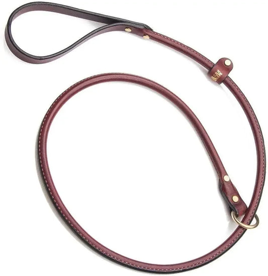 Leather Slip Leash For Dogs Made In USA Premium Quality