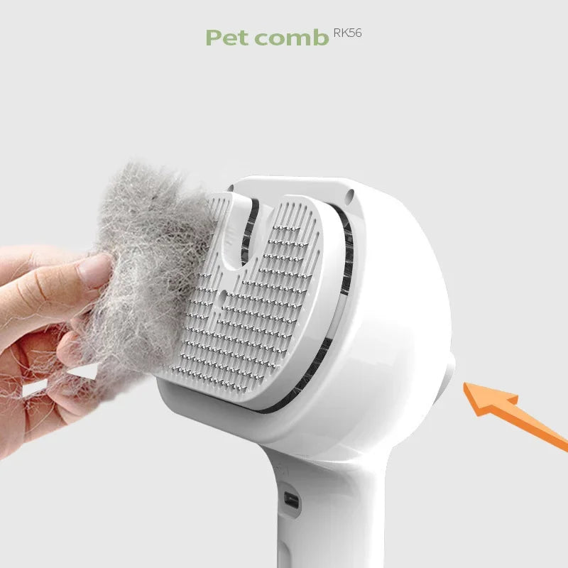 Pet Spray Grooming Comb For Dogs And Cats Steam Cleaning