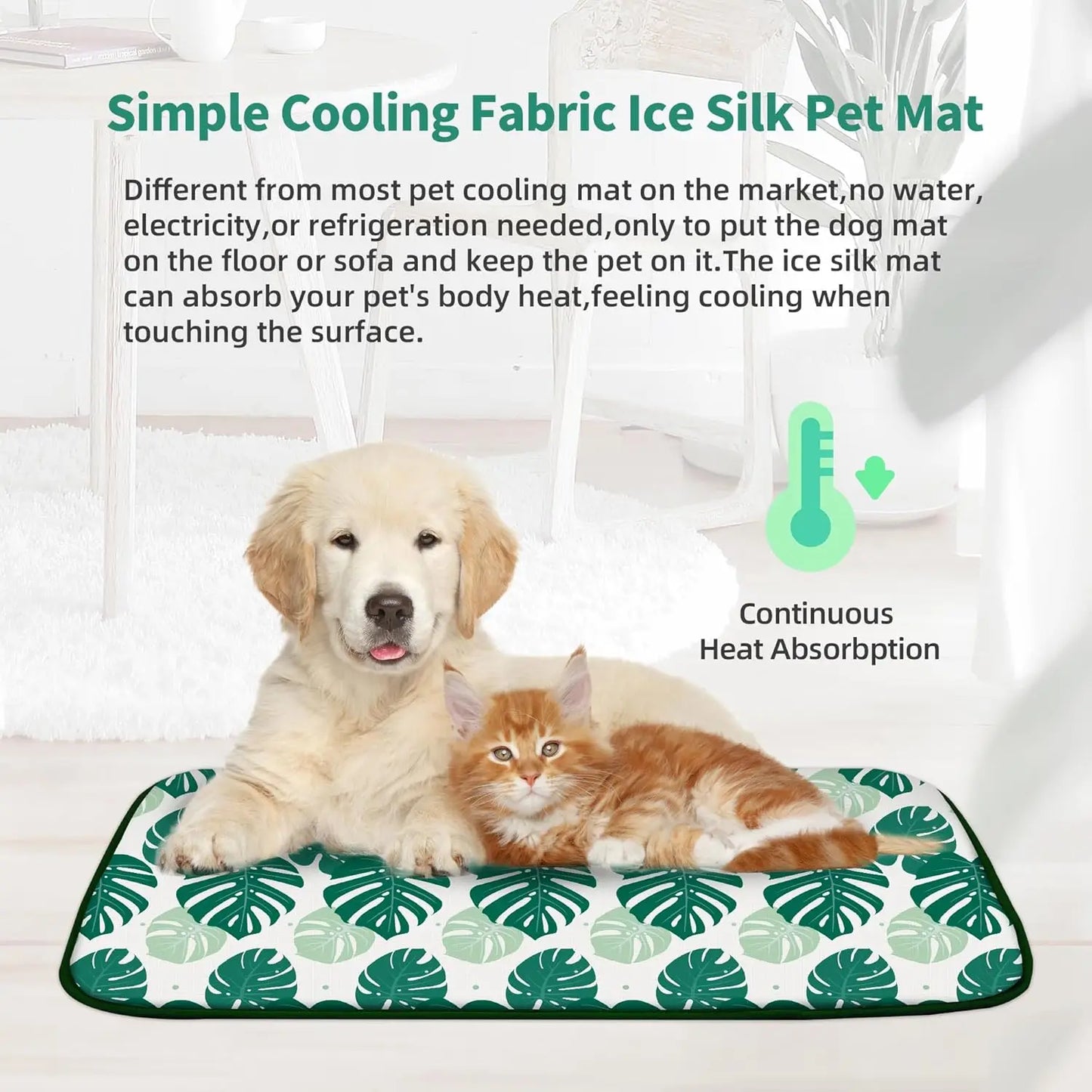 Pet Cooling Mat For Dogs And Cats Portable Washable