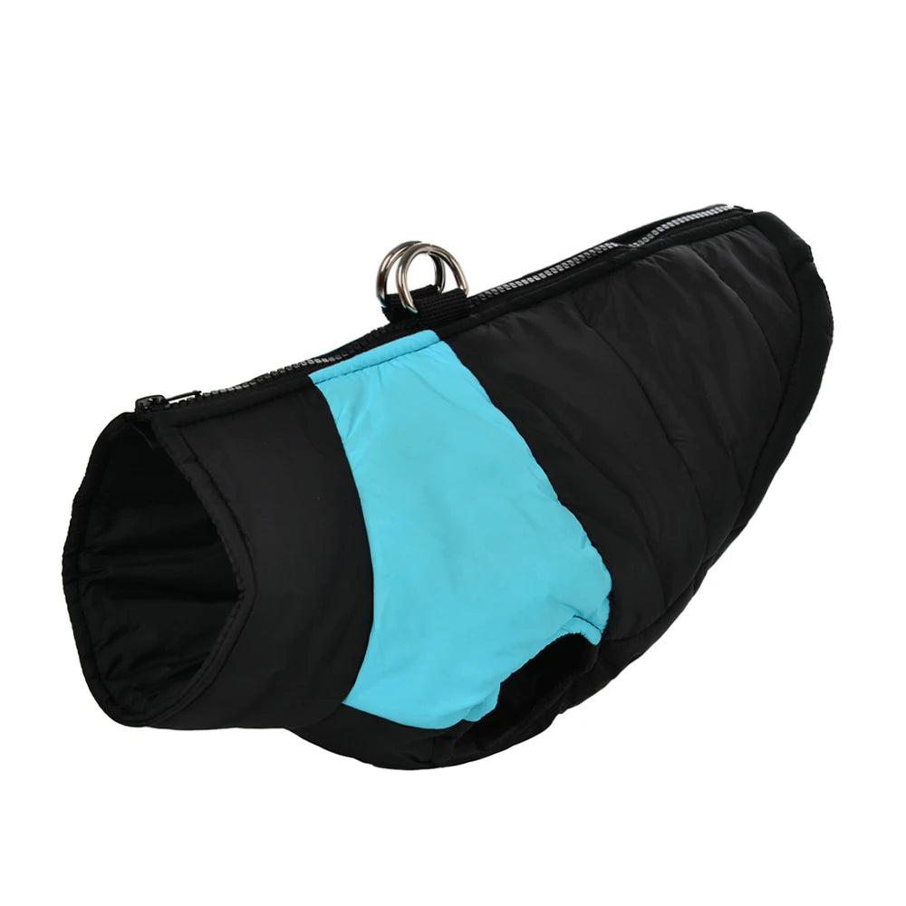 Waterproof Winter Dog Vest For Small Dogs With D Ring