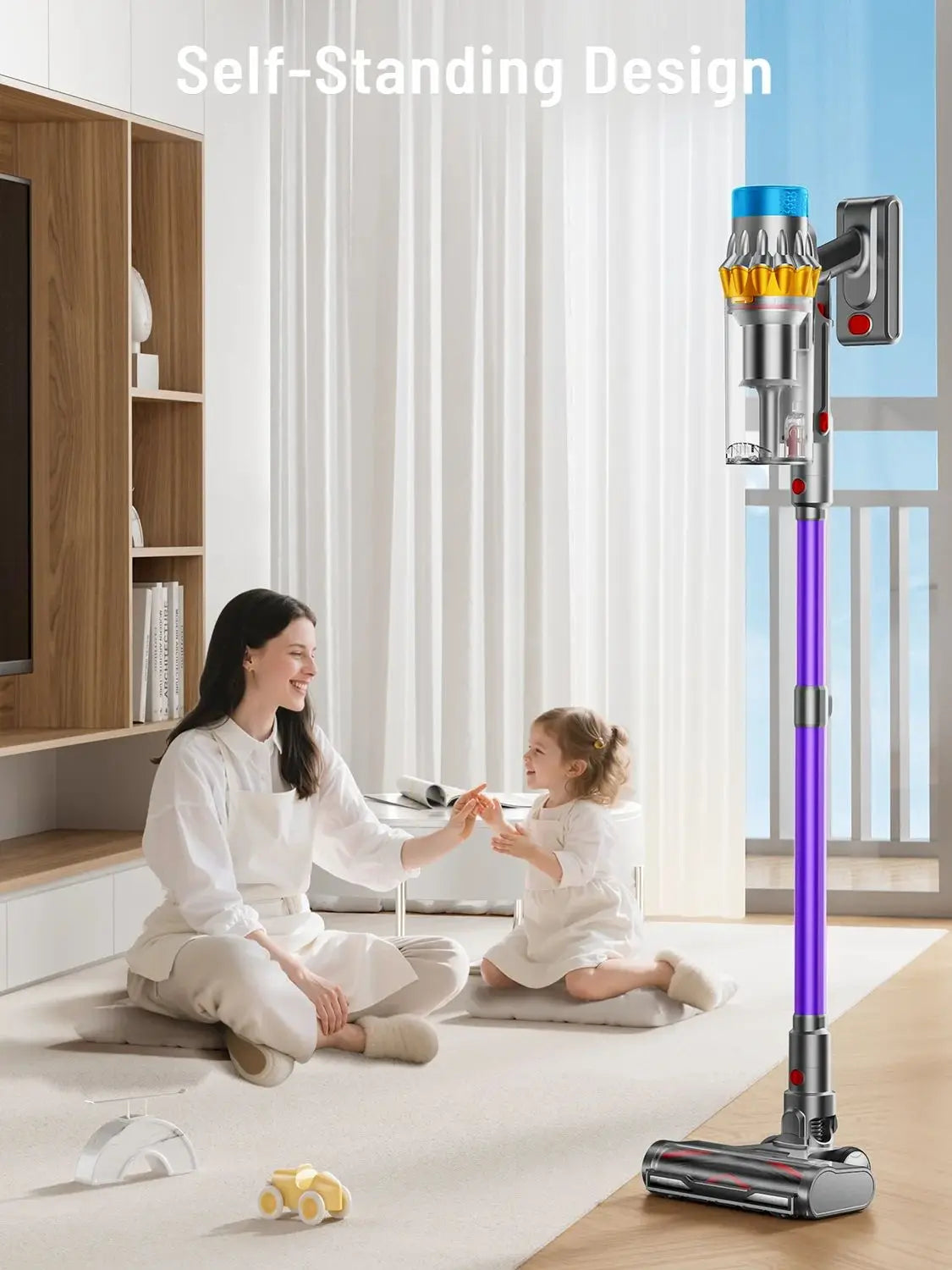 VAKERR X15 Pro 650W Cordless Vacuum Cleaner 65KPa Suction