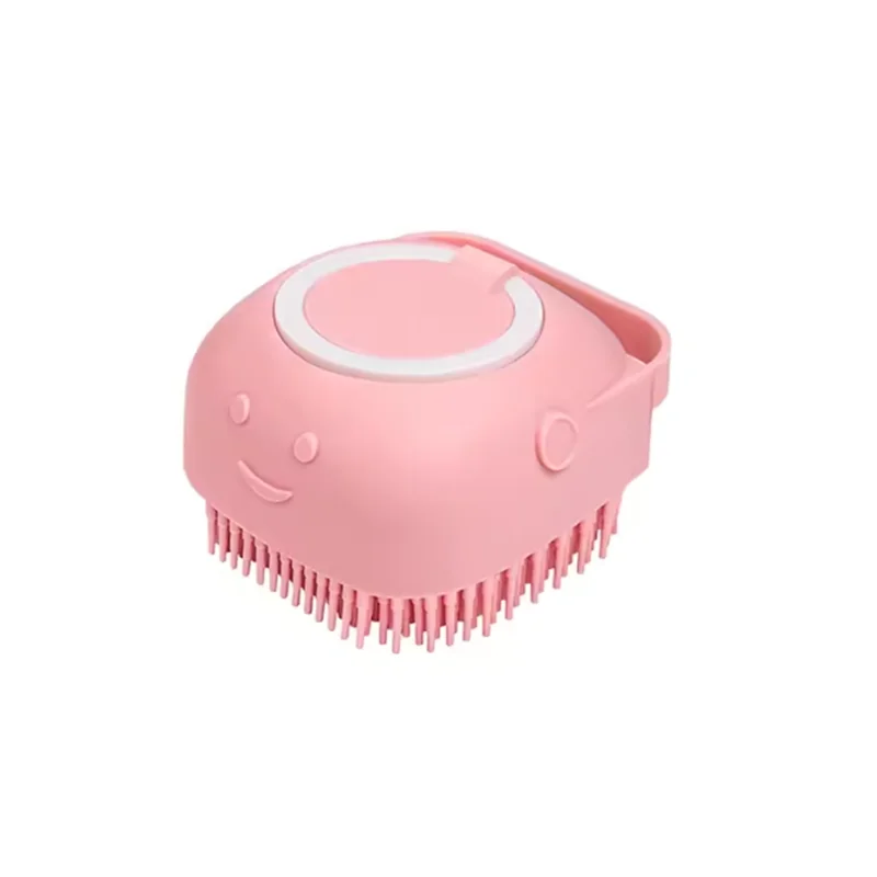 Pet Bath Massage Brush Silicone Soft Grooming Tool For Pets