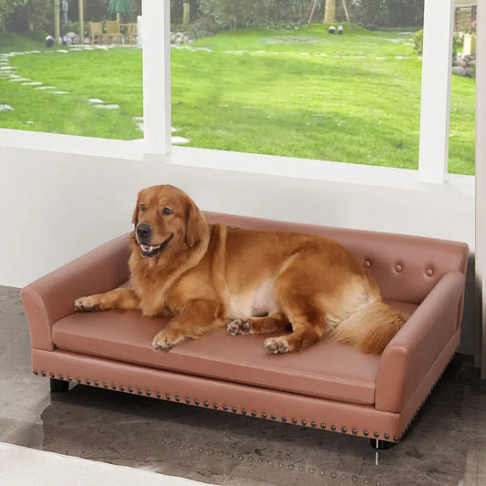 BingoPaw Waterproof Sofa Type Dog Bed With Removable Cushion