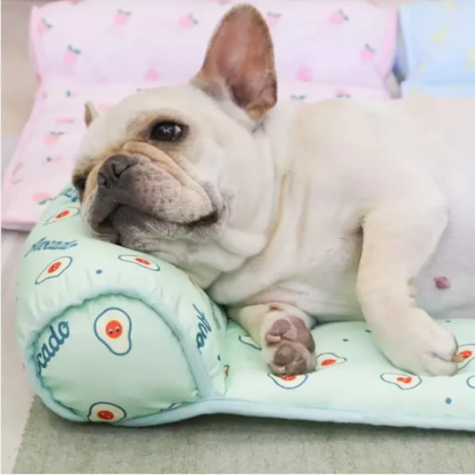 NONECN Cooling Dog Mat Breathable Pet Bed Washable For Pets
