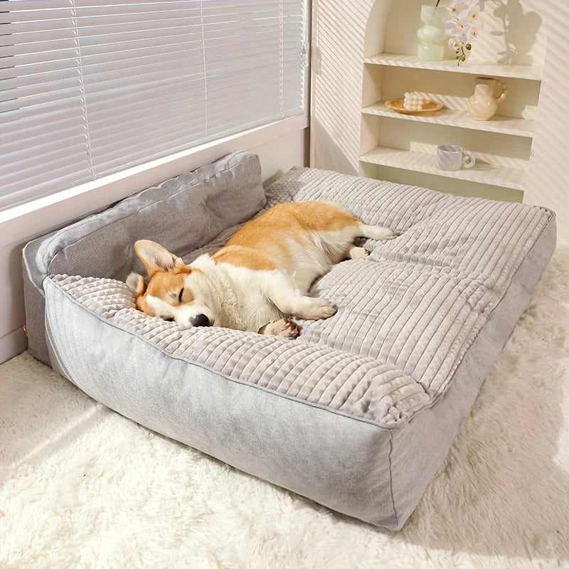 Cat And Dog Bed Non Slip Winter Warm Deluxe Cushioning