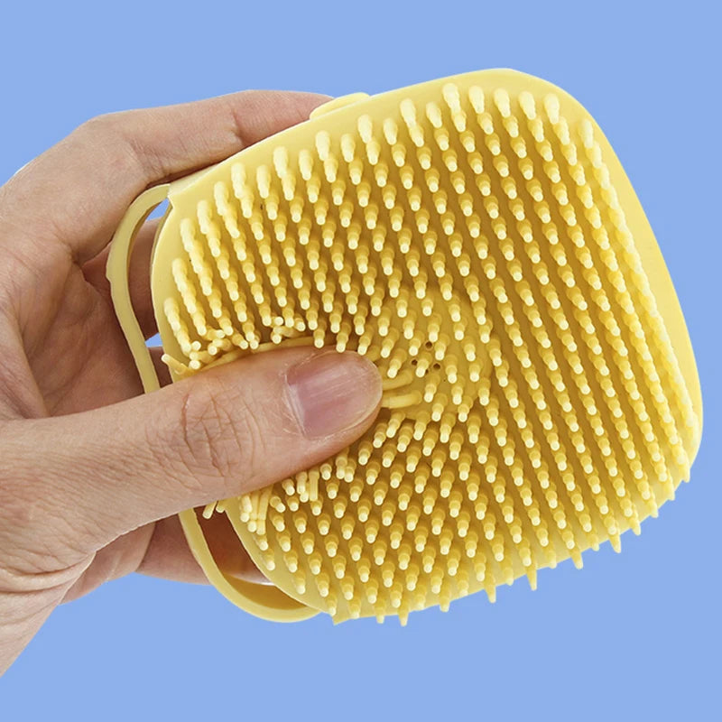 Silicone Pet Massage Gloves For Bathing Dogs And Cats