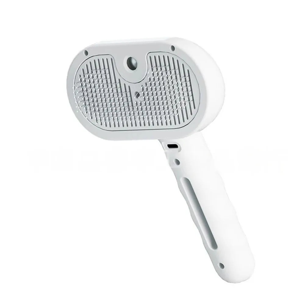 AEHOME Steam Brush For Dogs Grooming Tool With Steam Spray