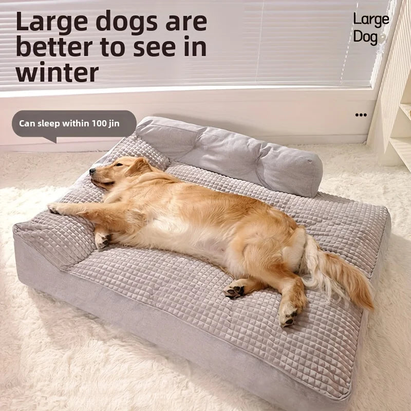 Cat And Dog Bed Non Slip Winter Warm Deluxe Cushioning