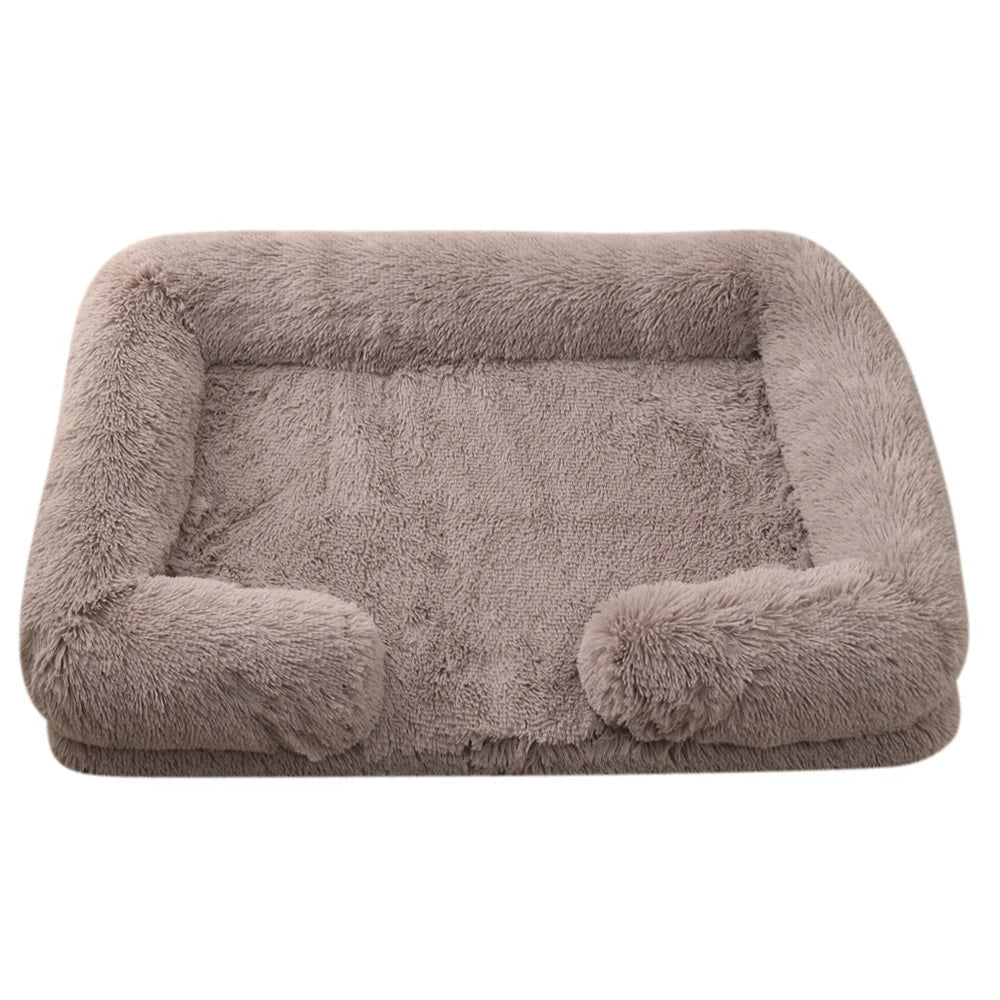 NONECN Half Surround Full Filling Dog Bed