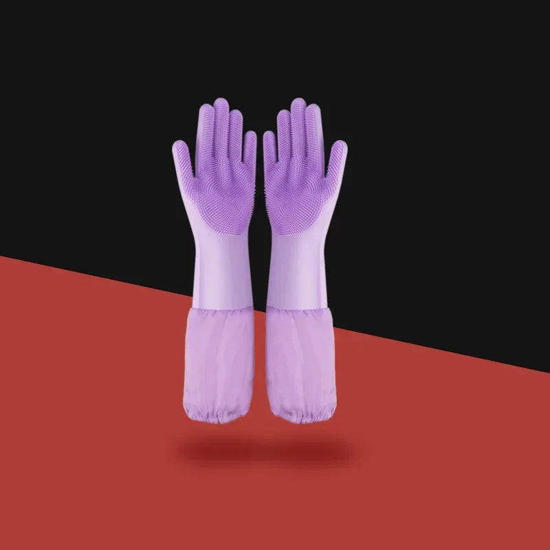 Pet Grooming Silicone Glove For Dog And Cat Bathing