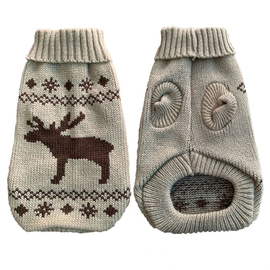 Warm Dog Sweater For Small To Medium Dogs Winter Coat