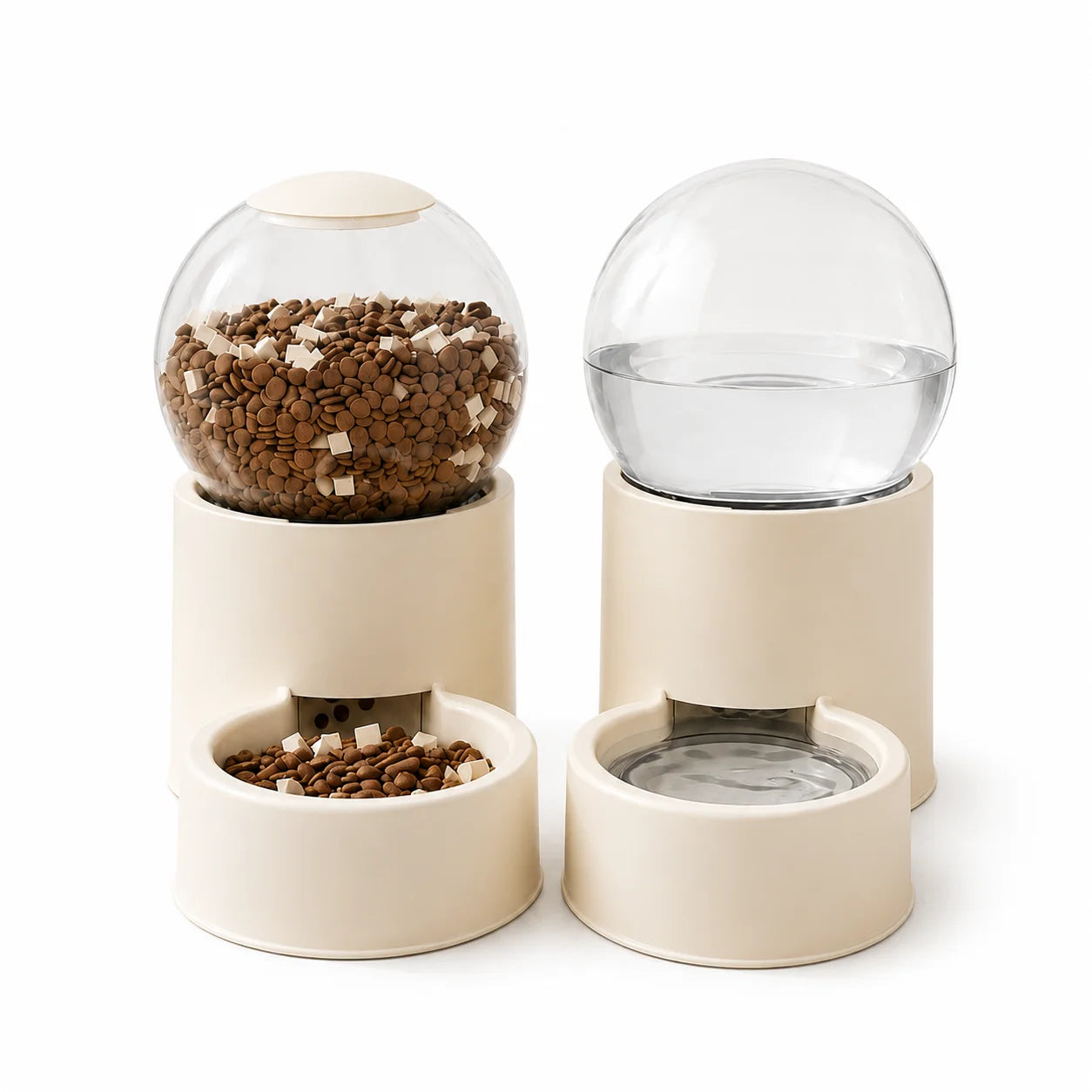 Automatic Gravity Feeder And Water Dispenser Spill Proof Dome Lid