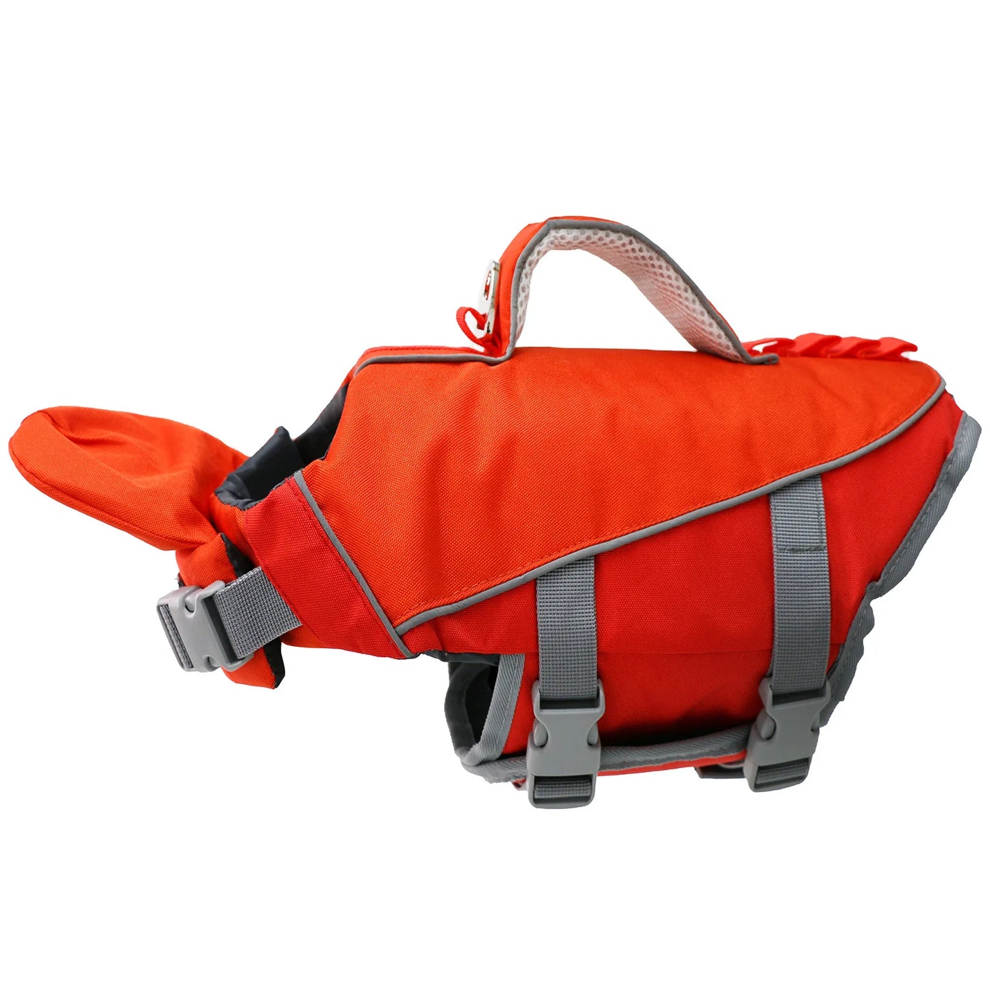 Dog Life Vest For Summer Swimming Safety Lightweight Polyester
