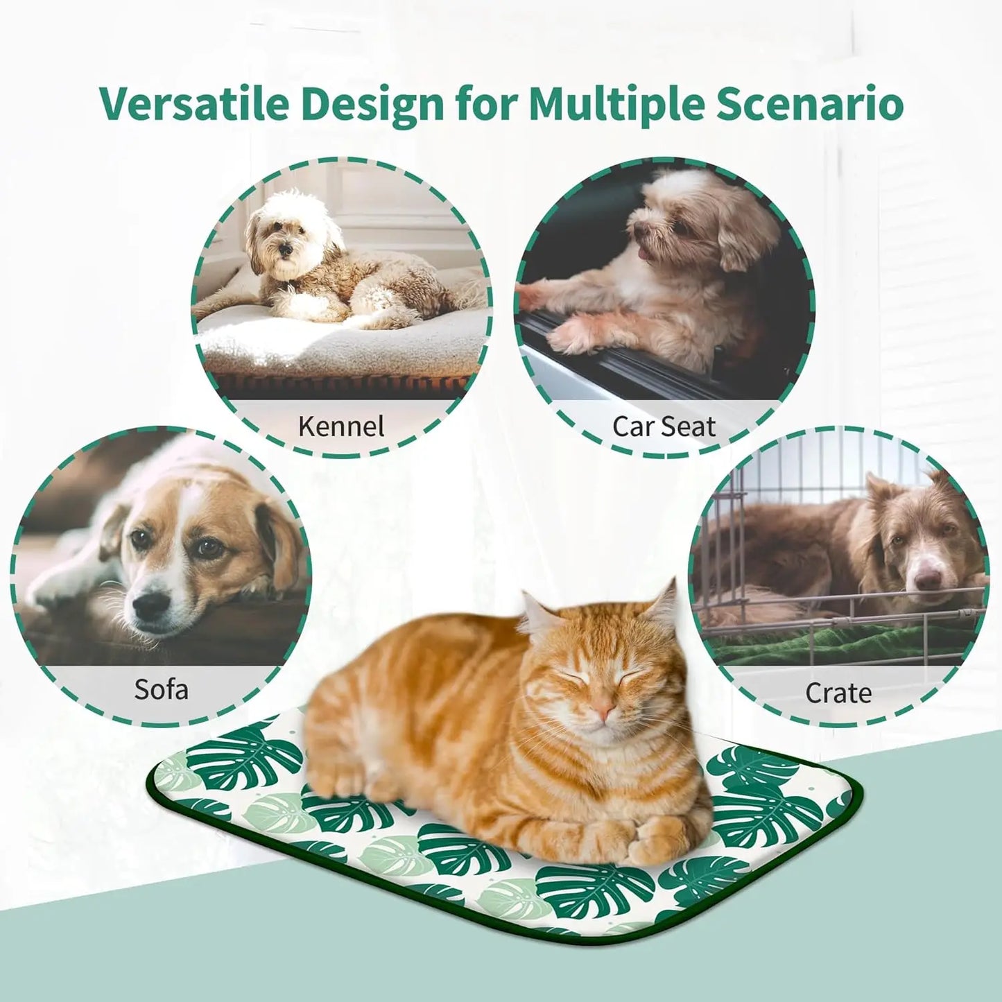 Pet Cooling Mat For Dogs And Cats Portable Washable