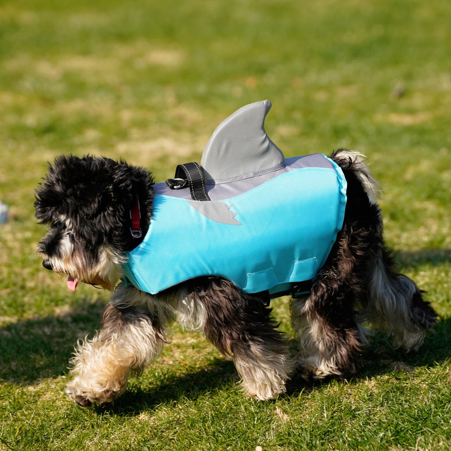 Dog Life Jacket High Buoyancy With Rescue Handle Reflective Vest