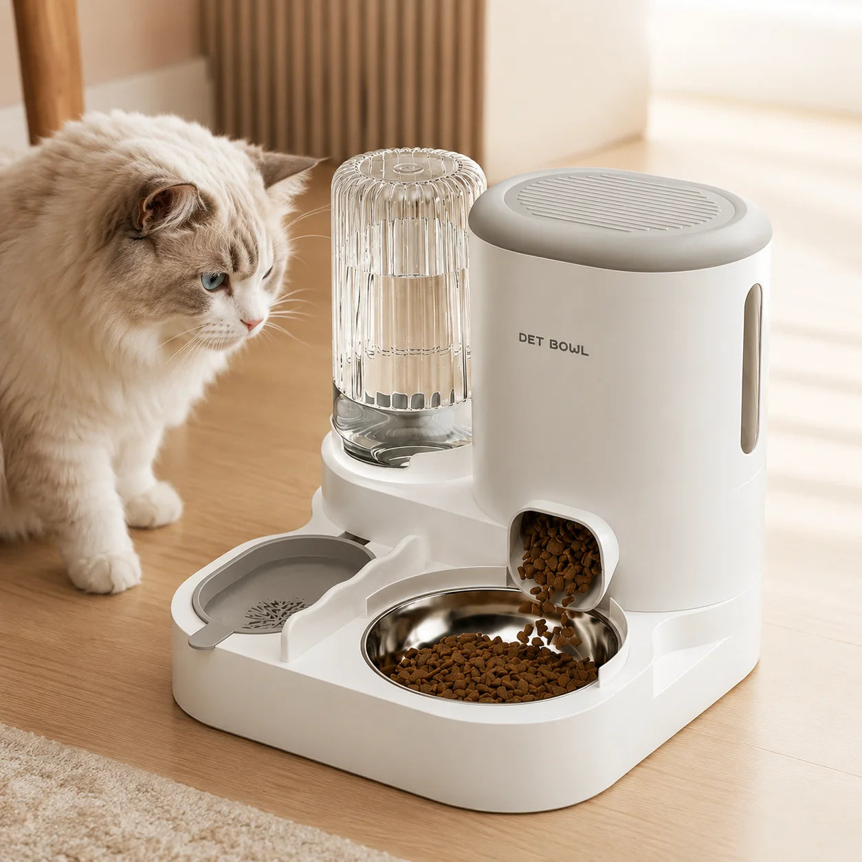 Automatic Pet Feeder Water Dispenser For Dogs And Cats