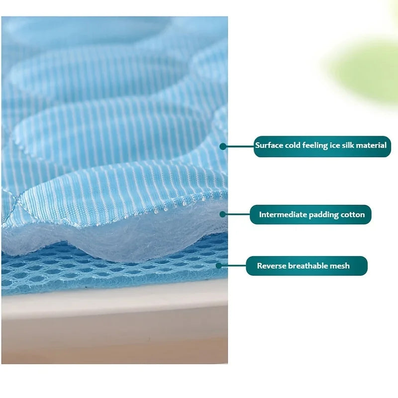 Dog And Cat Cooling Mat Self Cooling Pad Durable Bed