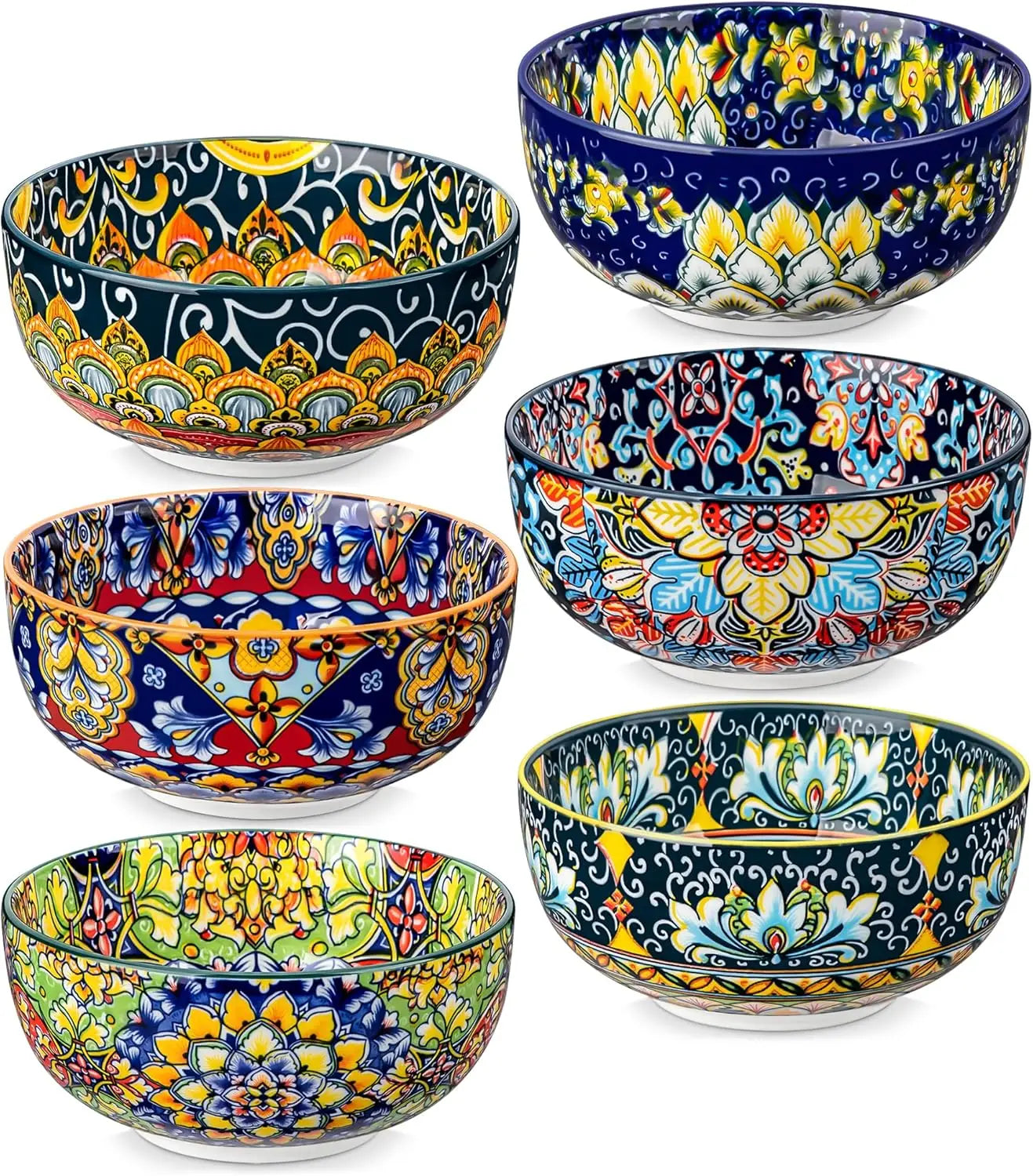 Ceramic Soup Bowls Set Microwave And Dishwasher Safe