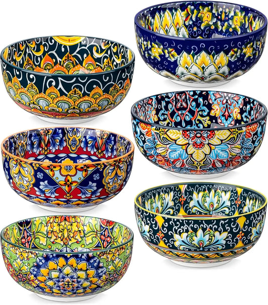 Ceramic Soup Bowls Set Microwave And Dishwasher Safe