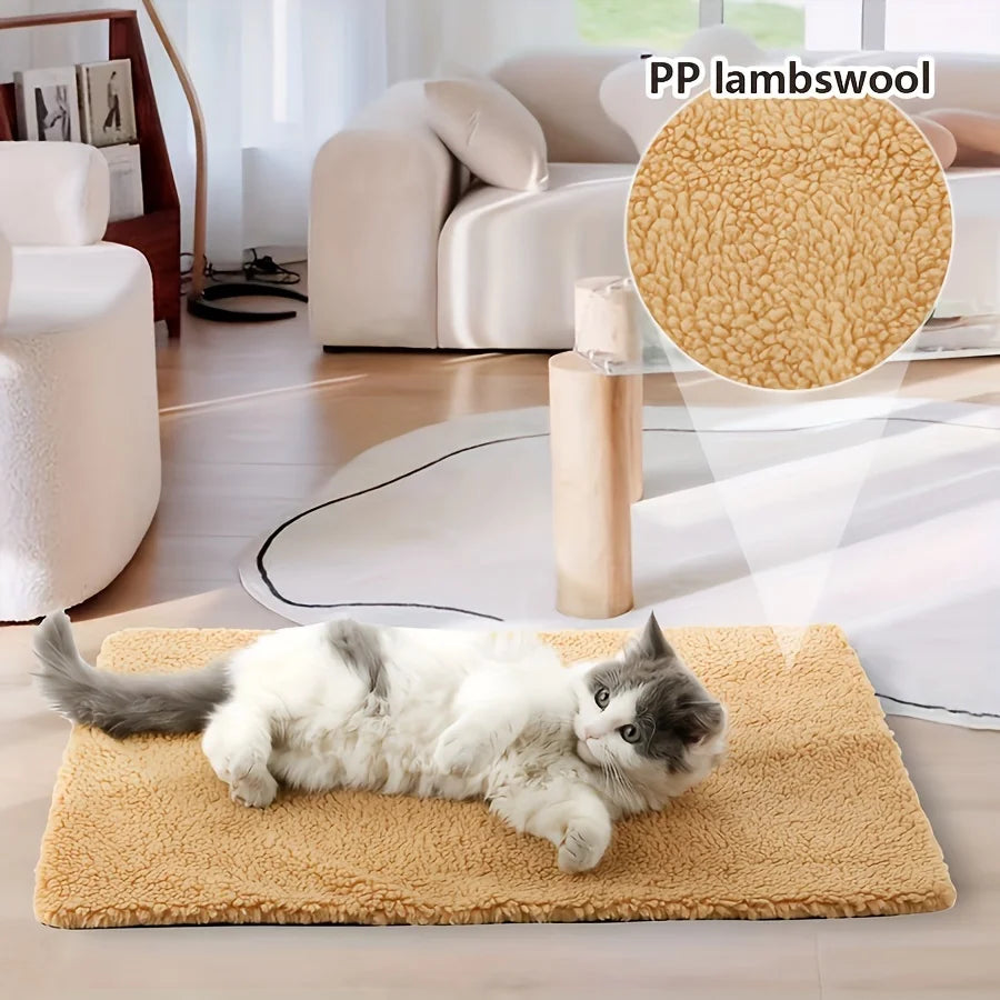 NONECN Self-Warming Pet Pad Blanket For Cats And Dogs