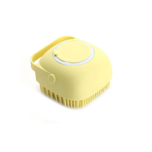 Soft Silicone Bathing Brush For Dog And Cat Grooming
