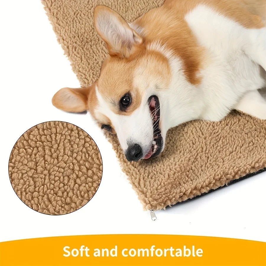NONECN Self-Warming Pet Pad Blanket For Cats And Dogs